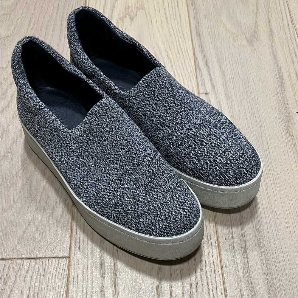 Vince Gray Slip-On Sneakers